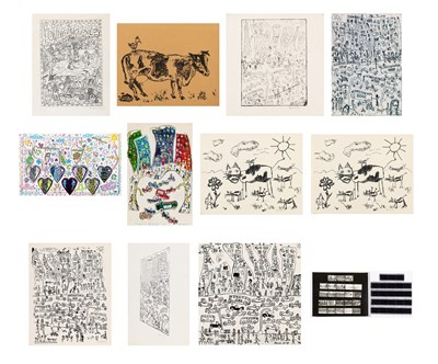 Lot 70 - James Rizzi American, 1950-2011 (i) Young...