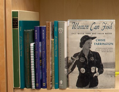Lot 441 - [WOMEN ANGLERS] A collection of eleven books...