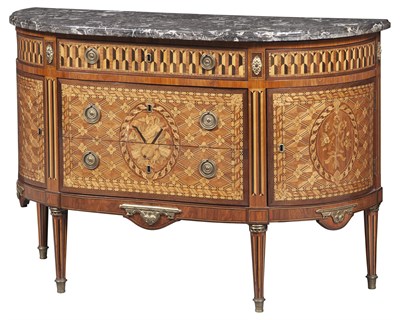 Lot 277 - Louis XVI Gilt-Bronze Mounted Tulipwood and...
