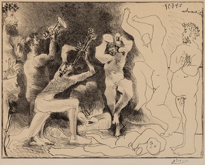 Lot 156 - Pablo Picasso (1881-1973) LA DANSE DES FAUNES...