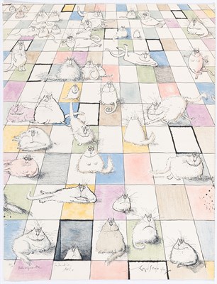 Lot 226 - SEARLE, RONALD Three lithographs, 1982....