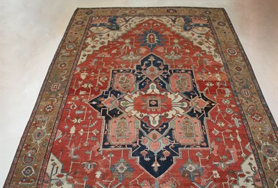 Lot 385 - Heriz Carpet Northwest Persia, last quarter of...