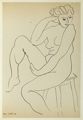 Lot 198 - MATISSE, HENRI Dessins de Henri-Matisse. Paris:...