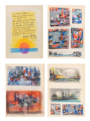 Lot 69 - Marcel Mouly French, 1918-2008 Livre d'Etudes,...