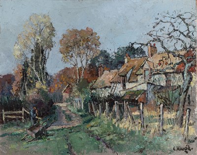 Lot 1068 - Constantin Kluge French, 1912-2003 Rural...