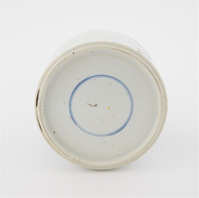 Lot 146 - A Chinese Blue and White and Copper Red...