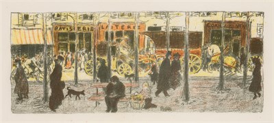 Lot 1051 - Pierre Bonnard (1867-1947) BOULEVARD (BOUVET...