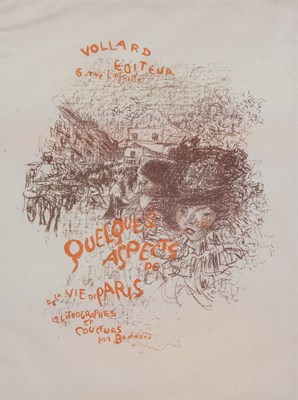Lot 1050 - Pierre Bonnard (1867-1947) COUVERTURE DE L'...