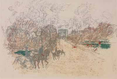 Lot 23 - Pierre Bonnard (1867-1947) L'ARC DE TRIOMPHE...