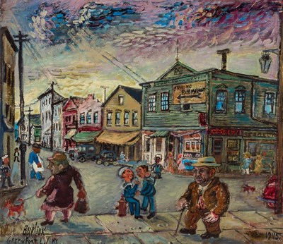 Lot 76 - David Davidovich Burliuk Ukrainian/American,...