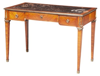 Lot 156 - Louis XVI Style Tulipwood Gilt-Metal Mounted...