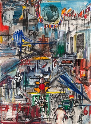 Lot 32 - Burhan Dogancay Turkish/American, 1929-2013 NY...