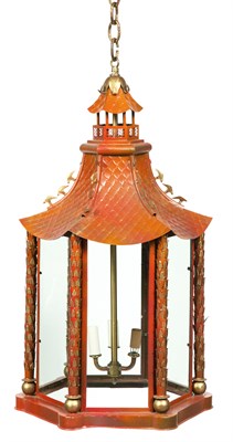 Lot 417 - Chinese Style Pagoda-Form Lantern Height...