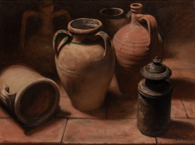 Lot 397 - Daniel Graves American, b. 1949 Still Life...