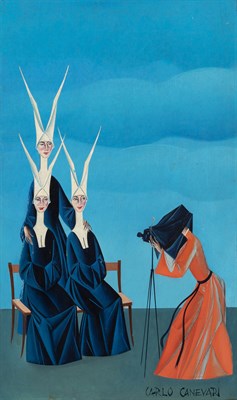 Lot 12 - Carlo Canevari Italian, 1922-1996 Smile for...