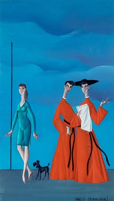 Lot 14 - Carlo Canevari Italian, 1922-1996 Stroll...
