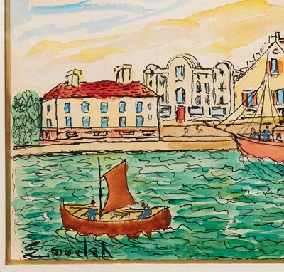 Lot 70 - Élisée Maclet French, 1881-1962 Le Port Signed...