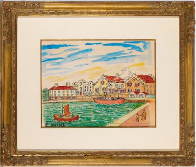 Lot 70 - Élisée Maclet French, 1881-1962 Le Port Signed...