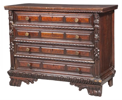 Lot 111 - Italian Renaissance Style Walnut Commode...