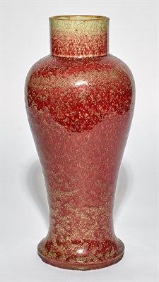 Lot 147 - A Chinese Copper Red Glazed Porcelain Baluster...