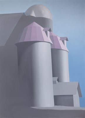 Lot 73 - John R. Manning American, 1928-2009 Barn, 1972...