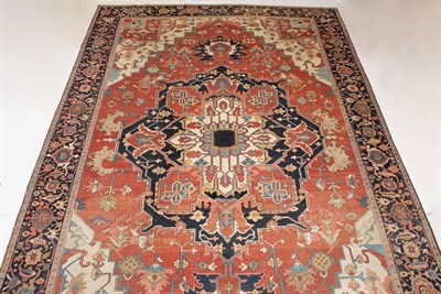 Lot 371 - Heriz Carpet Northwest Persia, late 19th...