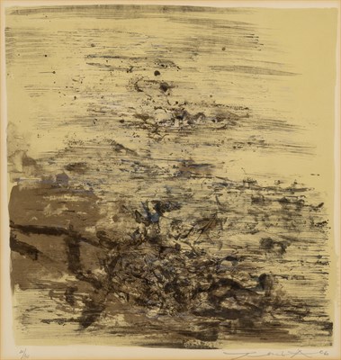 Lot 220 - Zao Wou-Ki (1921-2003) UNTITLED (AGERUP 128)...