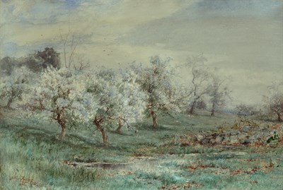 Lot 1029 - Arthur Parton American, 1842-1914 Apple...