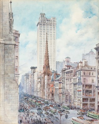 Lot 59 - Charles Hoppin American, 20th Century Street...