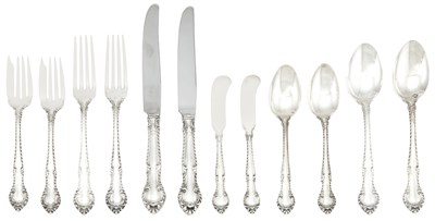 Lot 179 - Gorham Sterling Silver English Gadroon Pattern...