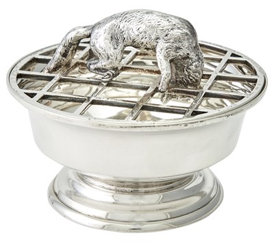 Lot 198 - Victorian Sterling Silver Novelty Bowl with...