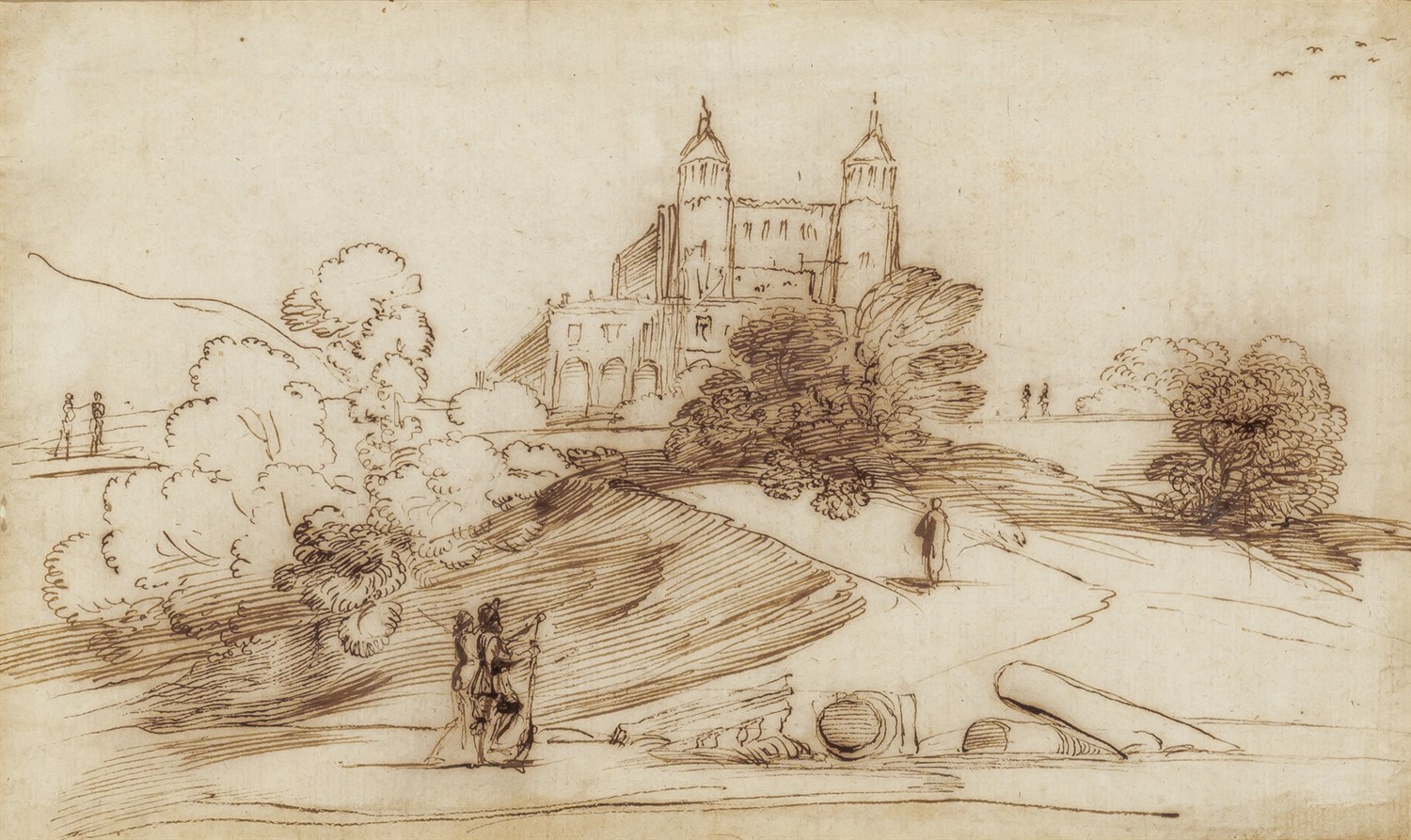 Lot 18 - Follower of Francesco Barbieri, calied Il...