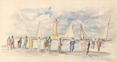Lot 38 - Henri Lebasque French, 1865-1937 Figures...