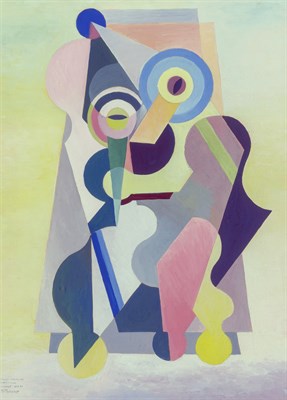 Lot 59 - Michel Moreno French, b. 1945 Syntho Chromisme...