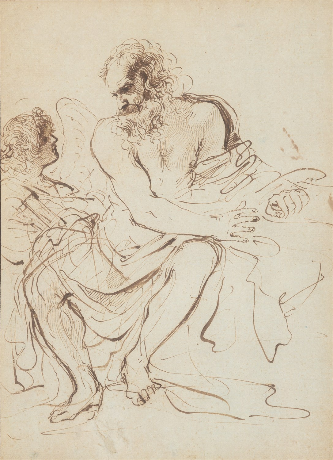 Lot 17 - Follower of Francesco Barbieri, called...