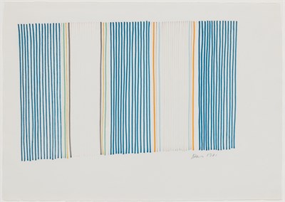 Lot 30 - Gene Davis American, 1920-1985 Untitled, 1981...