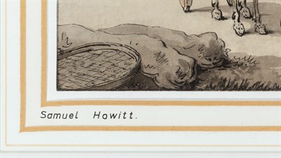 Lot 53 - Samuel Howitt British, 1765-1822 A Horsedrawn...