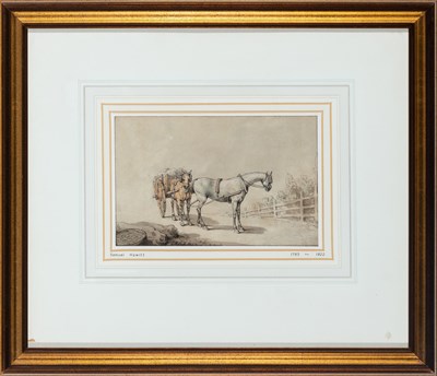 Lot 53 - Samuel Howitt British, 1765-1822 A Horsedrawn...