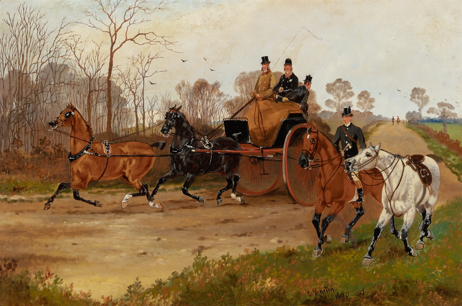 Lot 89 - Sylvester Martin British, 1856-1906 A...