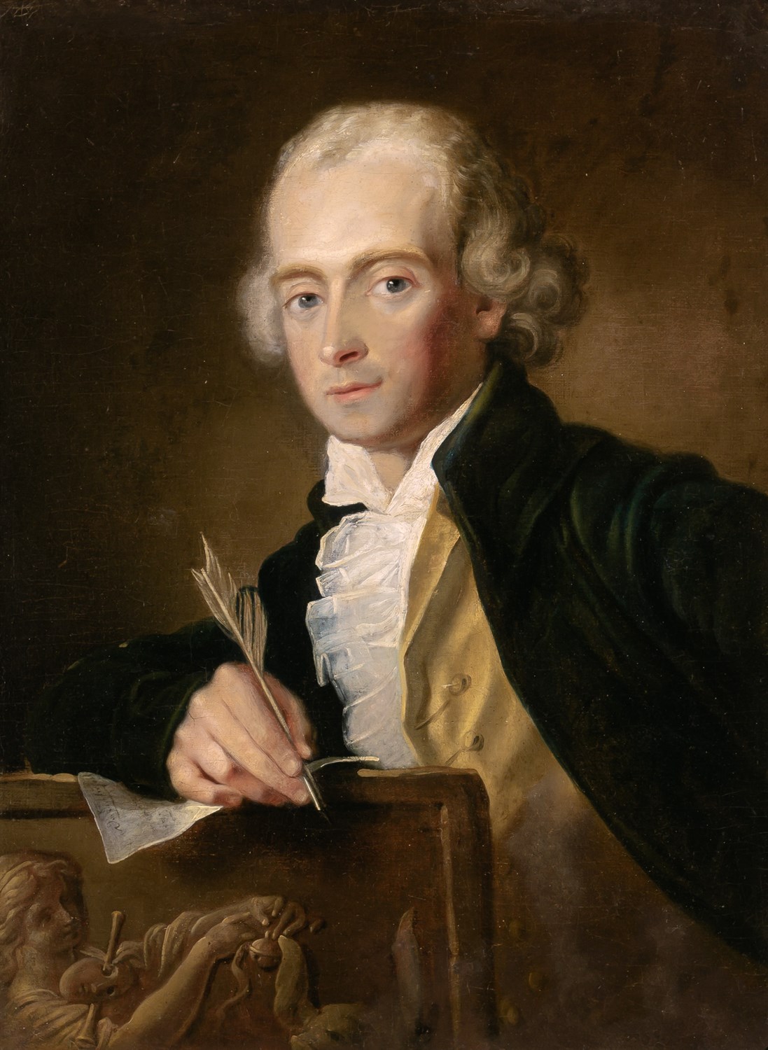 Lot 52 - French School 18th Century A Connoisseur...