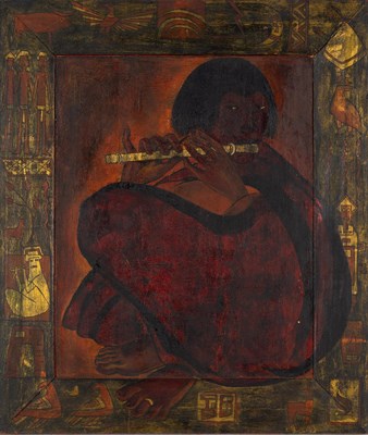 Lot 119 - Latin American School 20th Century Woman...