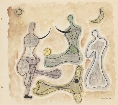 Lot 101 - Mario Carreno Chilean, 1913-1999 Untitled,...