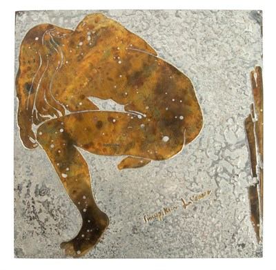 Lot 253 - Philip and Kelvin Laverne Two-Toned Metal...