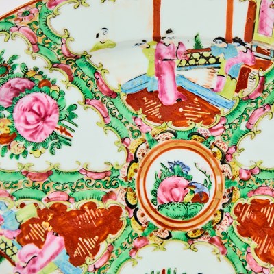 Lot 72 - An Extensive Group of Chinese Export Rose Medallion Porcelain Articles