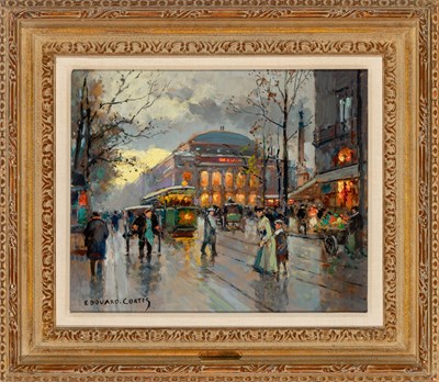 Lot 552 - Edouard Leon Cortes French, 1882-1969 Théâtre...