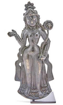 Lot 342 - A Kashmiri Copper Alloy Plaque of Tara Circa...