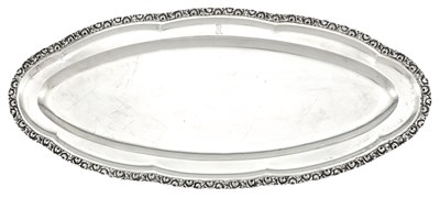 Lot 229 - Austrian Silver Fish Platter Early 20th...