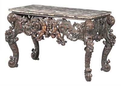 Lot 83 - Continental Baroque Painted Console 18th...