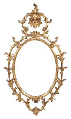 Lot 167 - Louis XV/XVI Transitional Style Giltwood Oval...