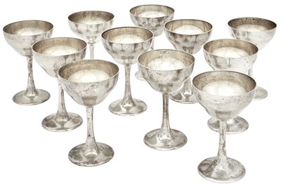 Lot 260 - Set of Eleven S. Kirk & Son Inc. Sterling...